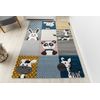 Alfombra Petit Zoo Animales Crema/gris 180x270 Cm