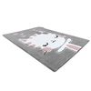 Alfombra Petit Kitty Gato, Gatito Gris 180x270 Cm