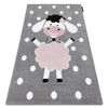 Alfombra Petit Dolly Oveja Gris 180x270 Cm