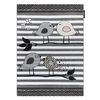 Alfombra Petit Birds Pajaritos Gris 200x290 Cm