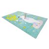 Alfombra Play Oso Estrellas G4016-1 Verde 140x190 Cm