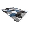 Alfombra Alter Geo Conchas Azul 80x150 Cm