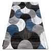 Alfombra Alter Geo Conchas Azul 120x170 Cm