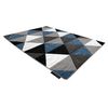 Alfombra Alter Rino Triángulos Azul 200x290 Cm