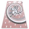 Alfombra Petit Pony Poni Rosa 80x150 Cm