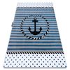 Alfombra Petit Marine Ancla Mar Azul 180x270 Cm