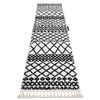 Alfombra, Alfombra De Pasillo Berber Safi Blanco – Para La Cocina, E 70x250 Cm