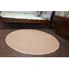 Alfombra Eton Círculo  Beige Circulo 133 Cm