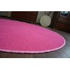 Alfombra Eton Círculo  Rosa Circulo 100 Cm