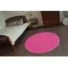 Alfombra Eton Círculo  Rosa Circulo 100 Cm