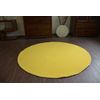 Alfombra Eton Círculo  Amarillo Circulo 150 Cm