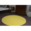 Alfombra Eton Círculo  Amarillo Circulo 170 Cm