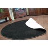 Alfombra Trendy 159 Círculo Negro Circulo 133 Cm