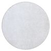 Alfombra Santa Fe Crema 031 Llanura Color Sólido Circulo 200 Cm