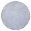 Alfombra Santa Fe Círculo Plata 92 Llanura Color Sólido Circulo 133 Cm