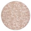 Alfombra Solid Beige 30 Hormigón  Circulo 100 Cm