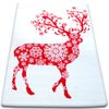 Alfombra Xmas - F788 Crema/rojo 100x170 Cm