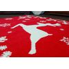 Alfombra Xmas - F794 Rojo/crema 133x190 Cm