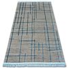 Alfombra Acrílica Manyas 191aa Franjas Gris/azul 80x150 Cm