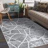 Alfombra Mefe Moderna 2783 Mármol - Structural Dos Niveles De Vellón 140x190 Cm