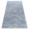 Alfombra Structural Sierra G5013 Tejido Plano Azul - Zigzag, Étnica 120x170 Cm