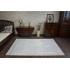 Alfombra Scandi 18281/652 - Hojas Gris/crema 80x150 Cm