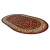 Alfombra Royal Adr Oval Modelo 1745 Burdeos 200x290 Cm