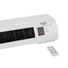 Calefactor Cerámico De Pared Split, Sensor Ventanas Abiertas, Termostato Digital 7-38 °c, Mando Blanco 2200w Adler Ad7714