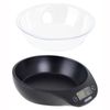 Báscula De Cocina Digital Con Bol, Balanza De Alimentos Alta Precisión, Peso Comida 5 Kg/ 11lb Negro  Mesko Ms3164