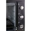 Horno Eléctrico De Sobremesa 66 Litros, Temperatura 90 - 230°c, Acero Inoxidable, Temporizador Negro 3000w Mesko Ms6021