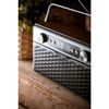 Radio Bluetooth, Retro, Fm, 2 Altavoces 8 W, Mp3, Puerto Usb, Tarjeta Sd, Inalámbrica, Portátil Marrón  Camry Cr1183