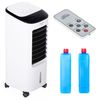 Climatizador Evaporativo 6 L Portátil, Air Cooler, Humidificador Purificador, Mando Distancia Blanco 350w Adler Ad 7922