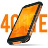 Smartphone Hammer Energy X 4g Lte Resistente Al Agua Ip69, Negro / Naranja