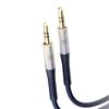 Cable Auxiliar Jack 3,5 Mm Aluminio Sonido De Alta Fidelidad 1m