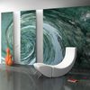 Papel Pintado 3d -  Water Twist (200x154 Cm)