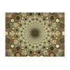 Papel Pintado 3d -  Brown Mosaic (200x154 Cm)