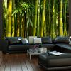 Papel Pintado 3d -  Un Bosque De Bambú En Asia (250x193 Cm)