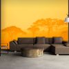 Papel Pintado 3d -  Orange Savanna (400x309 Cm)