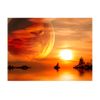 Papel Pintado 3d -  Fantasy Sunset (200x154 Cm)