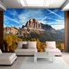 Papel Pintado 3d -  Panorama De Las Dolomitas En Italia (200x154 Cm)