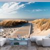 Papel Pintado 3d -  La Playa Del Mar Del Norte, Langeoog (350x270 Cm)