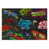 Papel Pintado 3d -  Graffiti Wall (150x105 Cm)