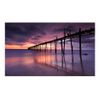 Fotomural - Un Muelle De Madera En El Puerto