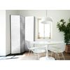 Biombo - Room Divider - White Waves I (135x172 Cm)