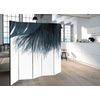 Biombo - Dark Blue Feather Ii  (225x172 Cm)