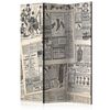 Biombo - Vintage Newspapers  (135x172 Cm)