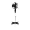 Ventilador Pie Oscilante 42 Cm, 3 Velocidades, Altura Ajustable, Temporizador, Mando Distancia Negro 50w Mpm Mwp-19