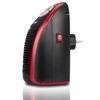 Mini Calefactor Portátil Cerámico, Regulador Temperatura 15 - 32ºc Mando Distancia Pantalla Led Negro/rojo 450w Mpm Mug-18