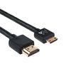 Cable Hdmi-minihdmi Slim 1.4 3d Gold 2m