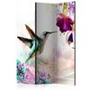 Biombo - Hummingbirds And Flowers  (135x172 Cm)
